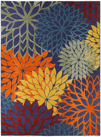 Nourison Aloha soft texture closeup delivers comfortable footing around pools and decks.