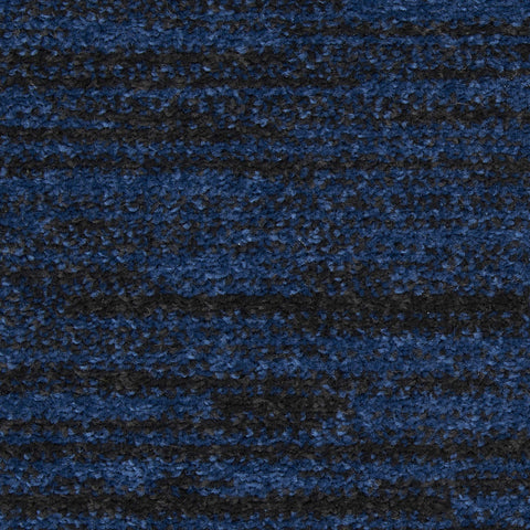 Nourison Essentials Midnight Blue easy-clean polypropylene fibers in light