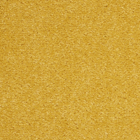 Nourison Essentials Yellow 2x6 runner warm ochre tone enhances rooms