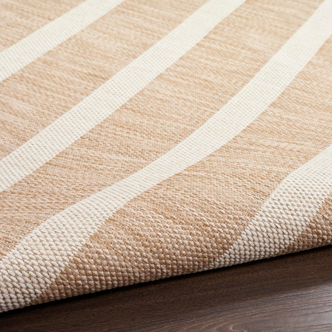 Nourison Positano beige ivory palette blends with neutral decor.