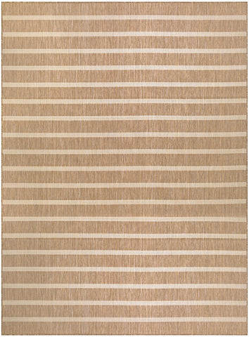 Nourison Positano deck-patio scene, durable polypropylene rug for outdoor seating.
