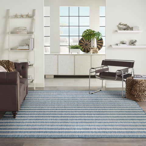 Nourison Positano easy-clean polypropylene material for simple maintenance