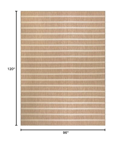 Nourison Positano flat-weave closeup showing space-dyed yarns for subtle color variation.