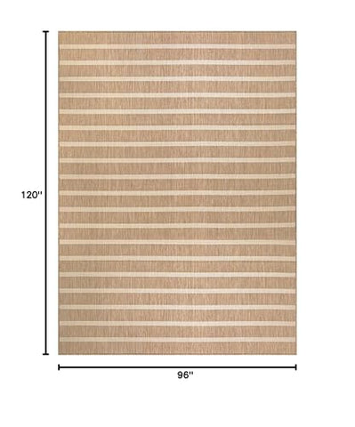Nourison Positano flat-weave closeup showing space-dyed yarns for subtle color variation.