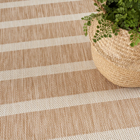 Nourison Positano lightweight rug shown in a versatile room setup.