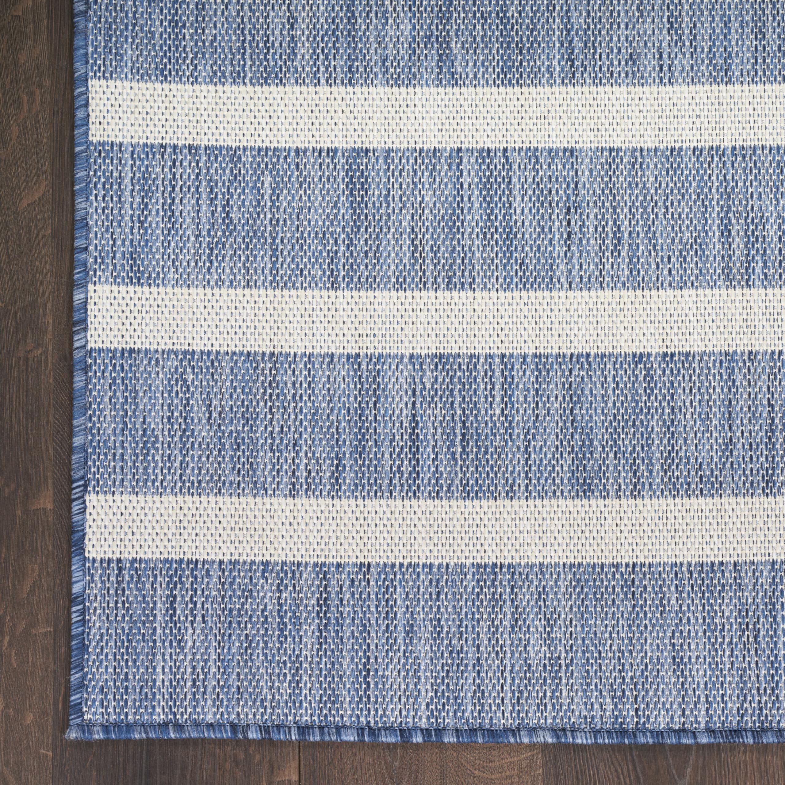 Nourison Positano space-dyed color variations close-up
