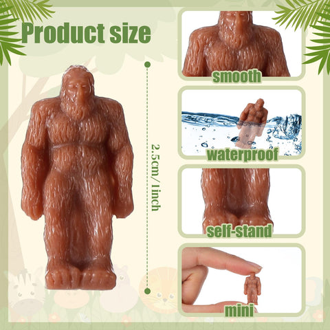 Novabright resin Bigfoot figurine showcases durable indoor-outdoor display.