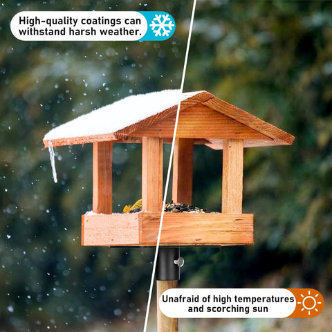Novabright universal-fit setup suits most backyard birding configurations.
