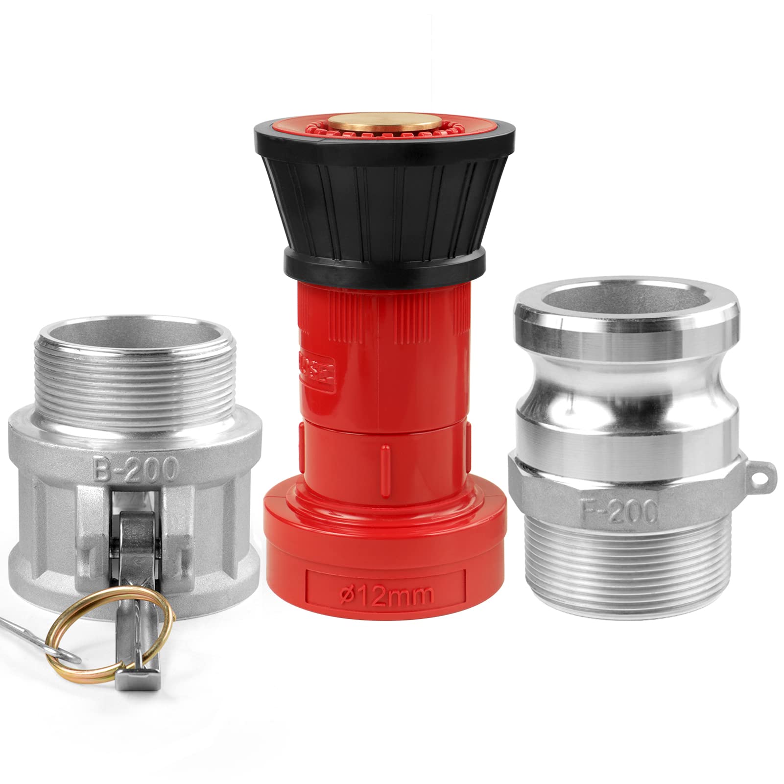 NOVINO nozzle at max 100 psi demonstrates strong, controllable flow.