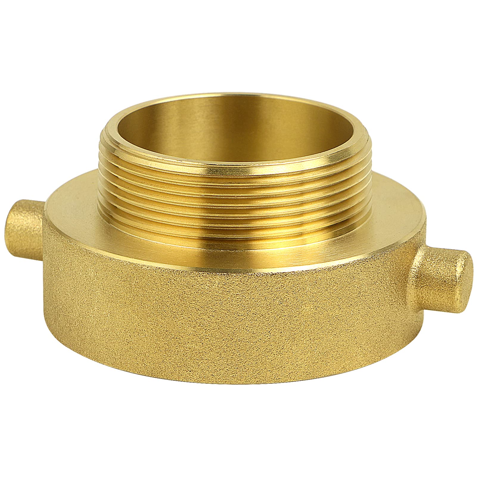 NOVINO fire hydrant hose adapter with 2-1/2 inch NST/NH female, secure connection