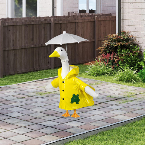 NovousGoo sunny yellow raincoat fabric detail highlighting playful style.