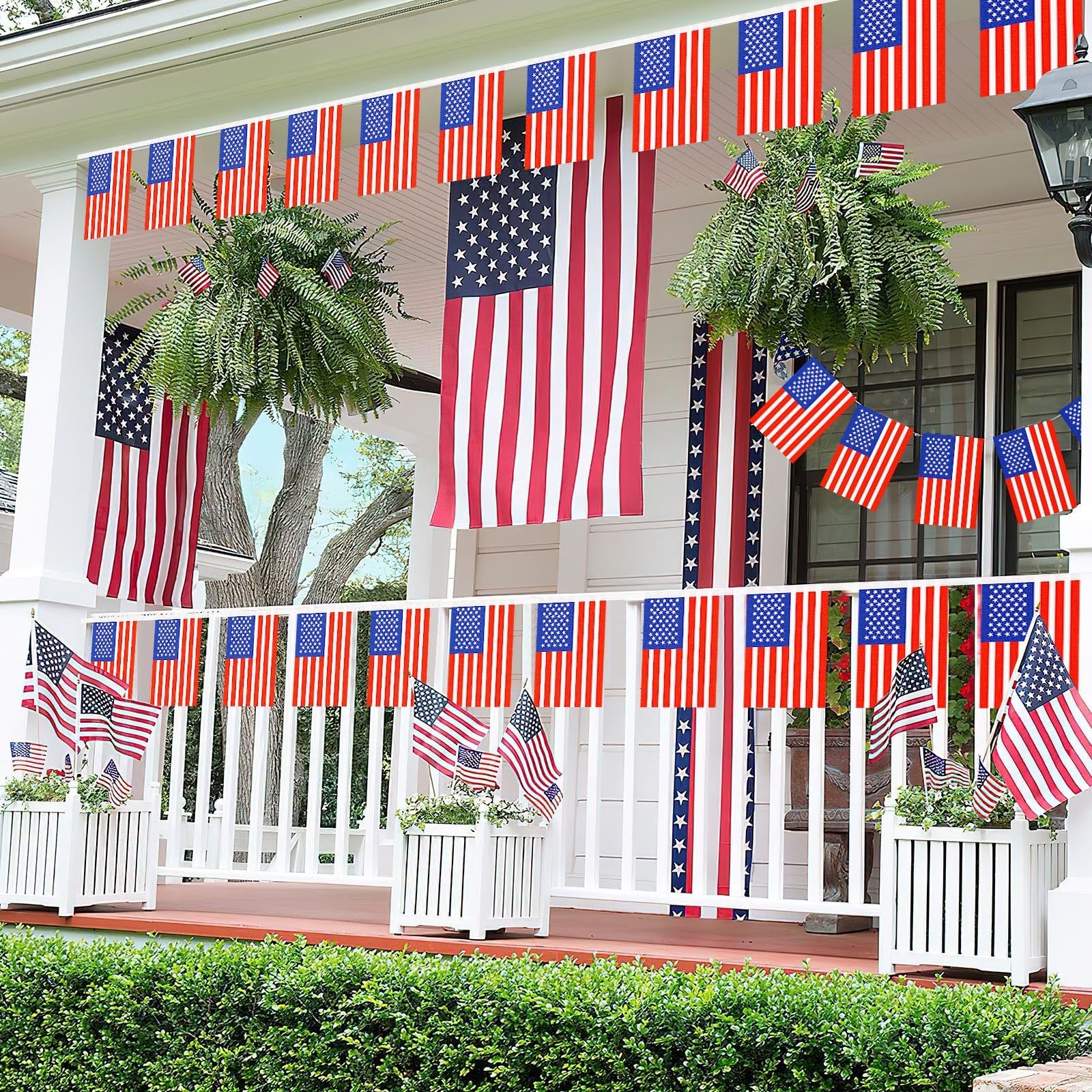 NOVWANG flag banner used in bars or venues for patriotism.