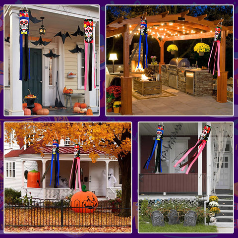 NOVWANG windsock design blends nature motifs with sturdy fabric.