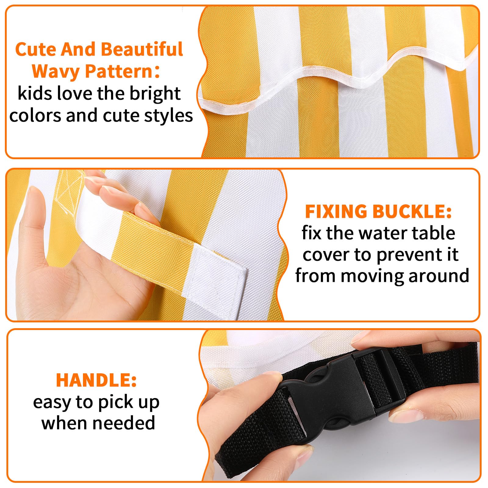 NOVWANG weatherproof cover resists water, wind, and snow for outdoor play
