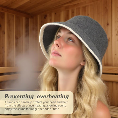 NOWHYX wool sauna hat is easy to care with cold-water hand wash.