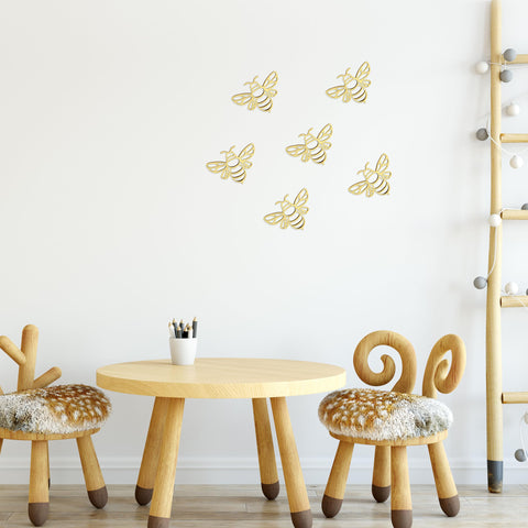 Noxozoqm versatile bee decor complements living rooms, bedrooms, bathrooms, and offices beautifully