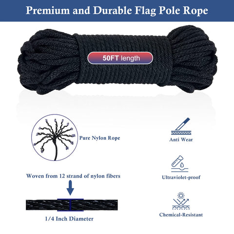 NQ dual flag display with four clips enabling two flags simultaneously.