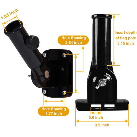 NQ strap-mount option demonstrates versatile attachment to posts