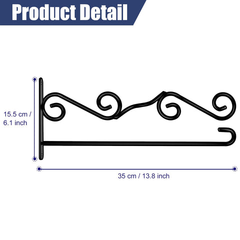 NQ garden flag wall hanger installation kit with anchors and screws
