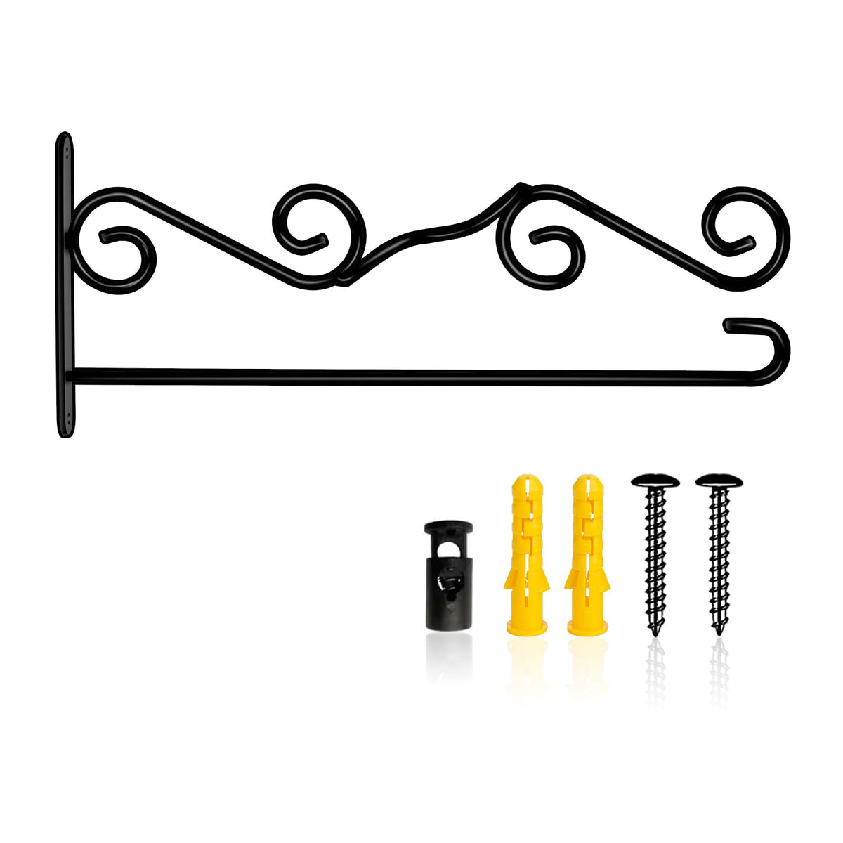 NQ garden flag wall hanger mounted on wall showcasing seasonal flags