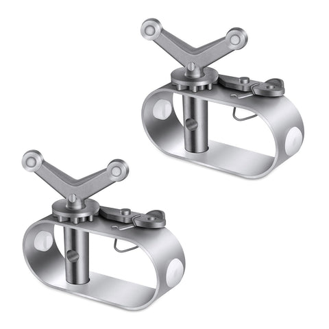 NQEUEPN 2 pack pool cover winches ready for secure winter setups