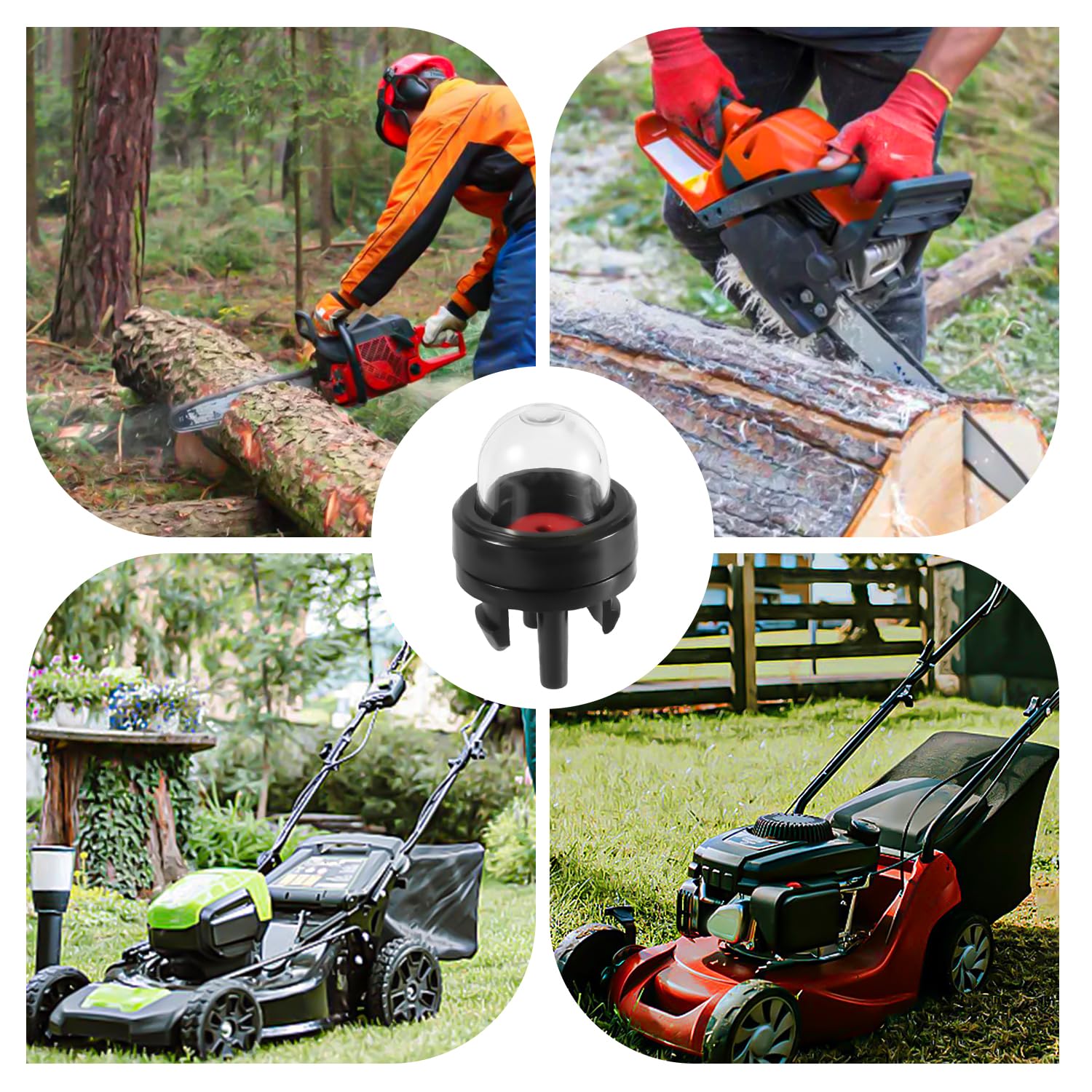 NQEUEPN replacement bulbs ideal for mowers and blowers during seasonal upkeep