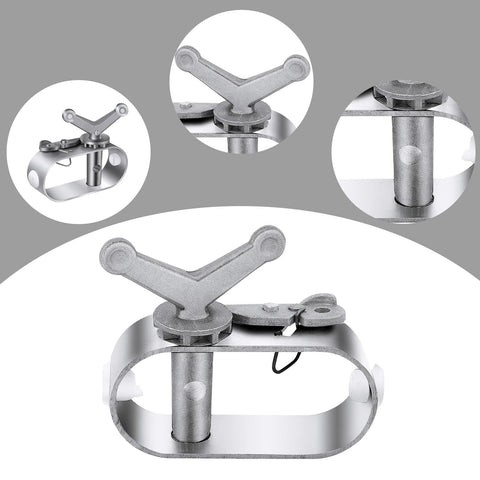 NQEUEPN universal fit pool winch on various pool shapes