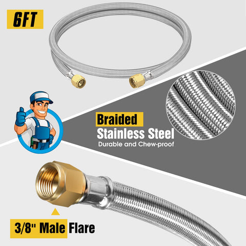 NQN CSA-certified propane hose ensures safety for outdoor setups
