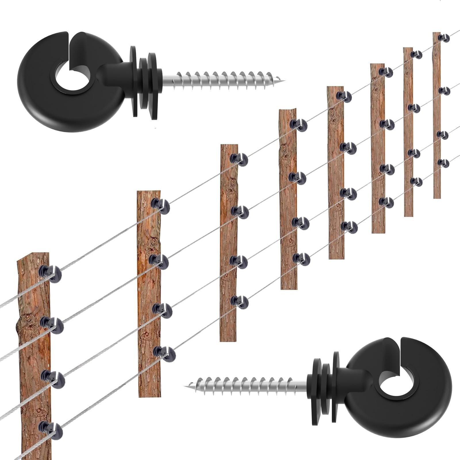 NQN free insulator socket tool simplifies direct drill connection.