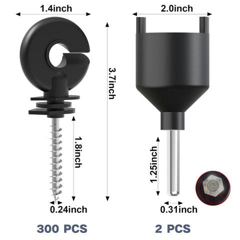 NQN insulator socket tool included for effortless drill connection during setup.