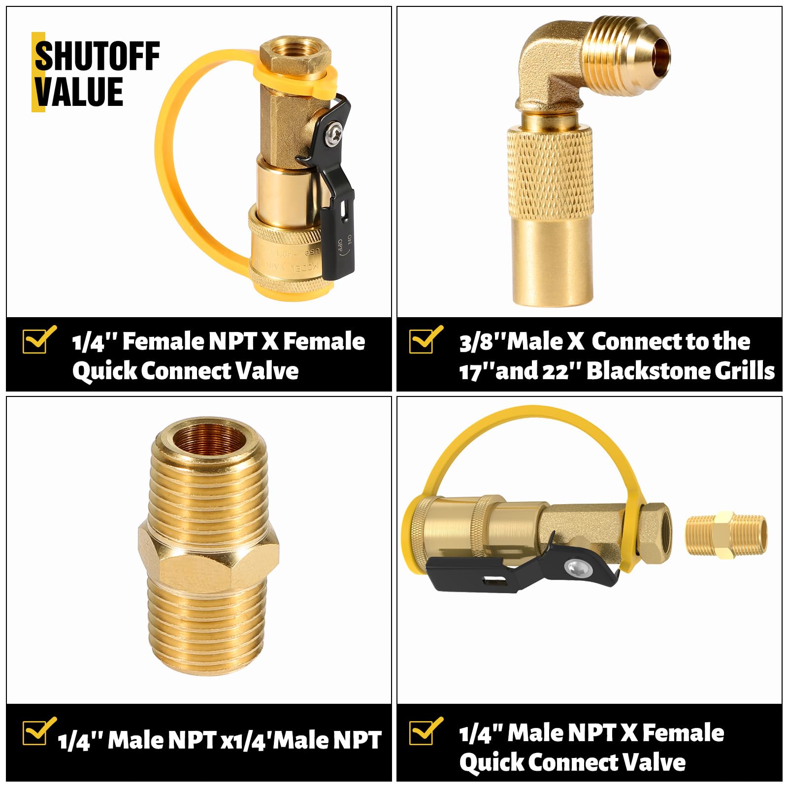 NQN stainless steel braided hose resists weather and wear for camping
