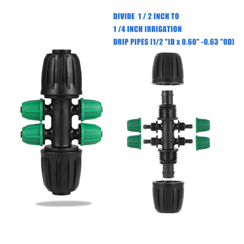 NRWRTY ABS plastic irrigation fittings offer outdoor durability.