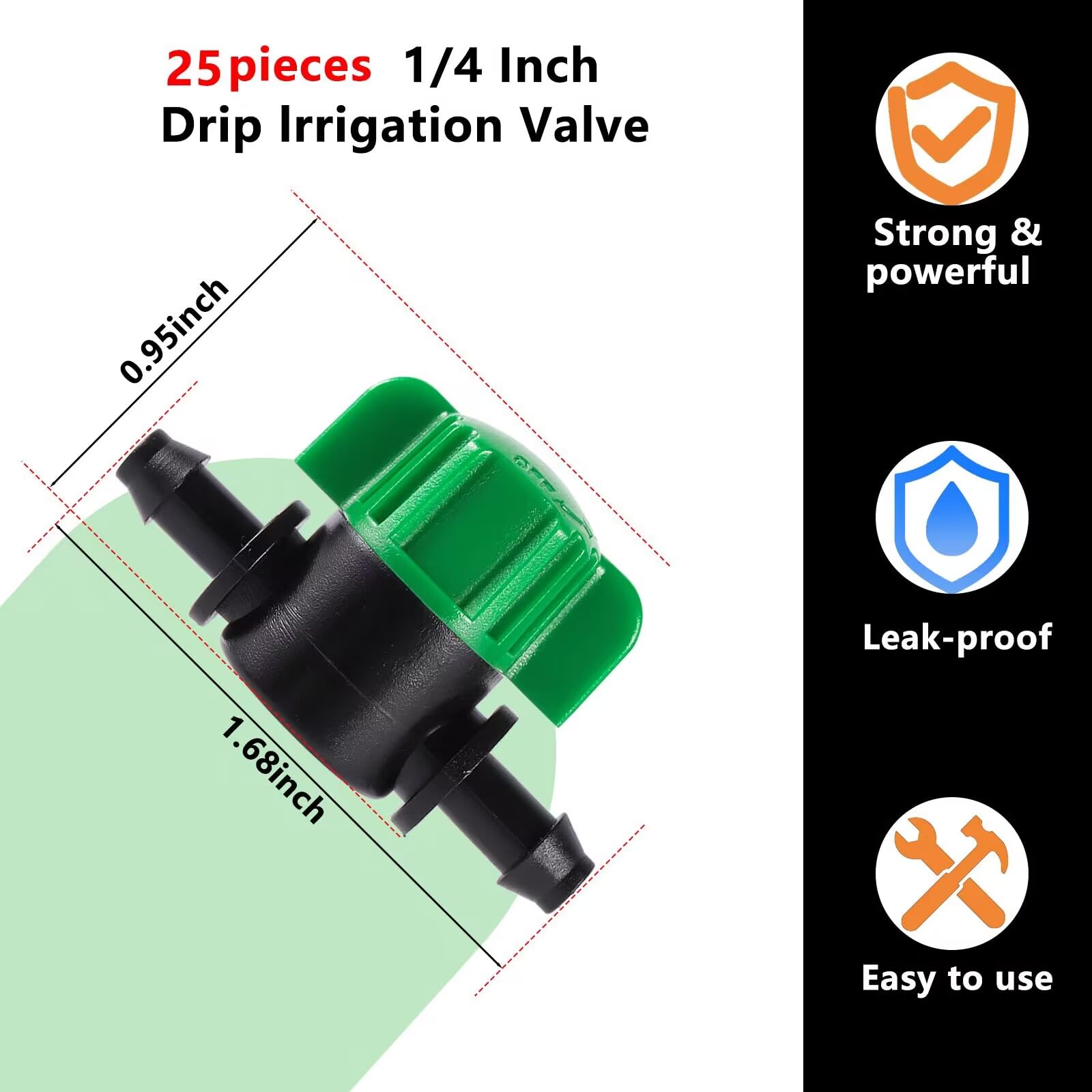 NRWRTY drip valves installation and setup suit lawns and pots