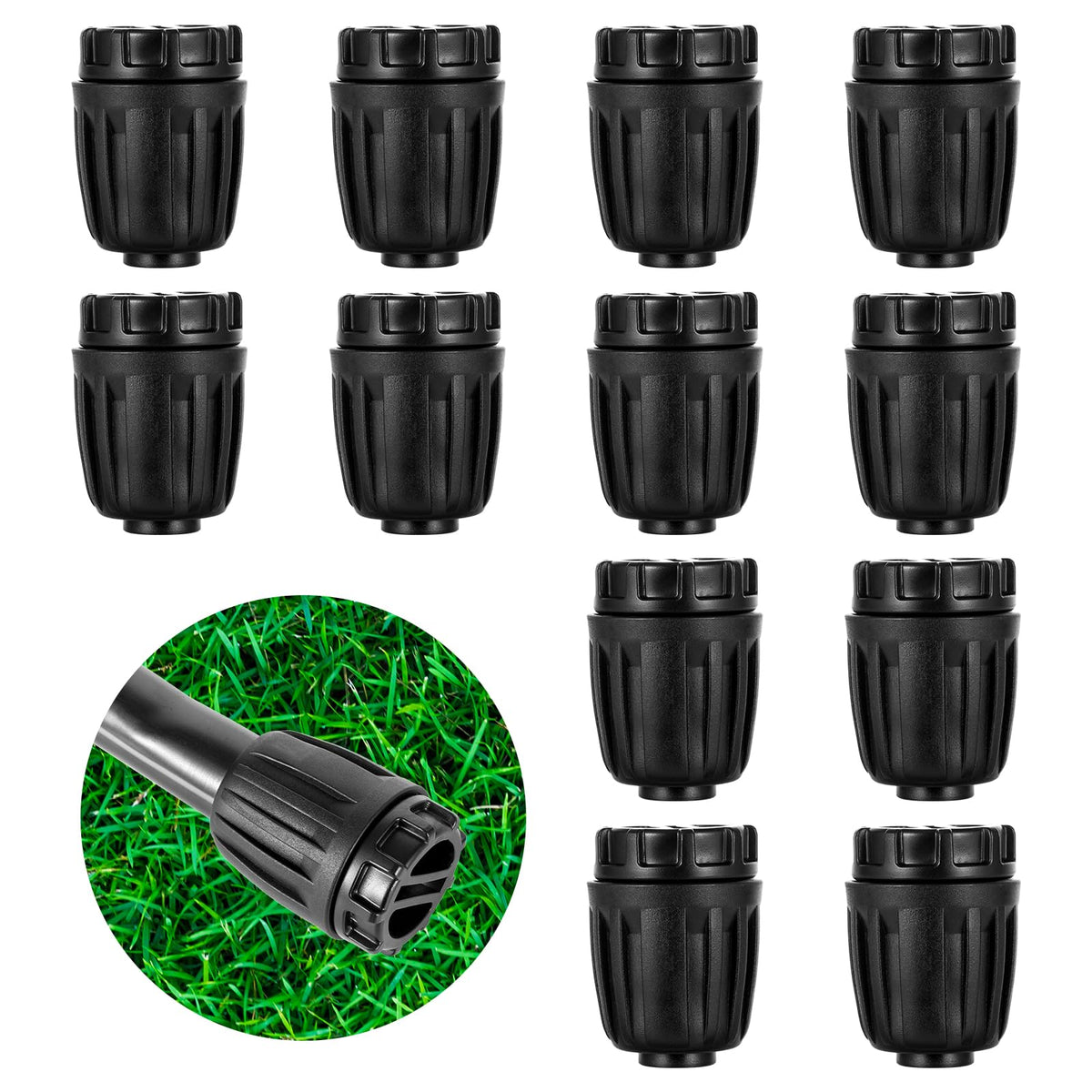 NRWRTY 12pc end plugs for 1/2in tubing create a secure, leak-free seal.