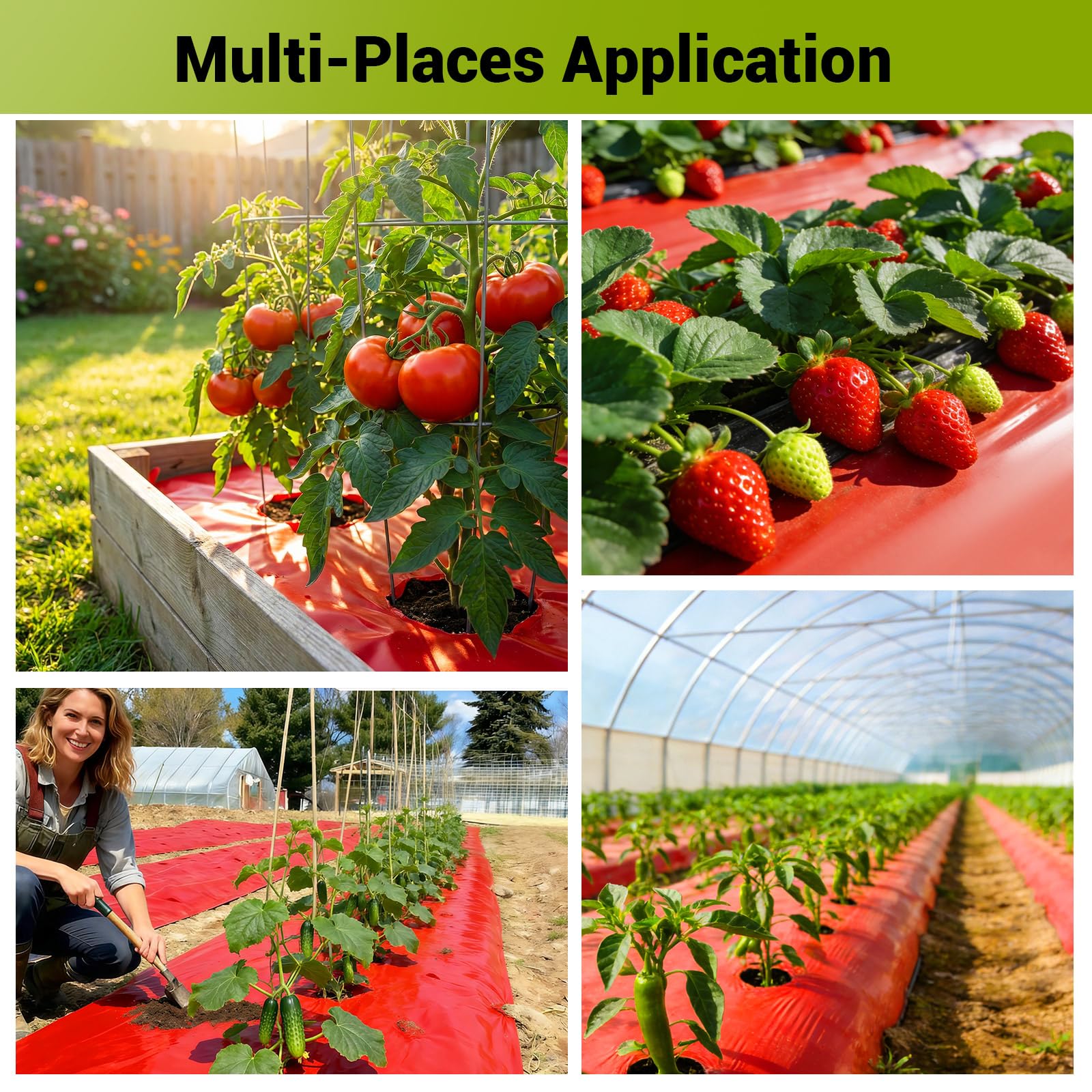 NRWRTY tomato-pepper-bed-mulch promoting even moisture and easy bed maintenance.