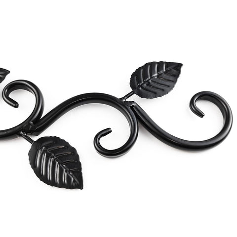 NSBELL wind chime lantern hanger in black for decorative accents