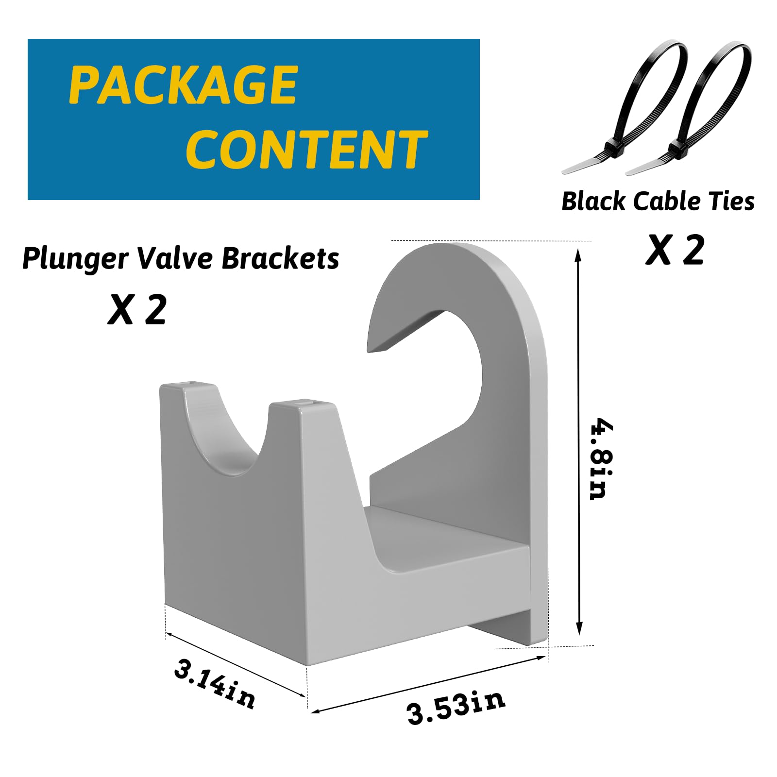 Nsxc Bestway/Intex/Hecht-compatible brackets showing secure fit and adaptable design.