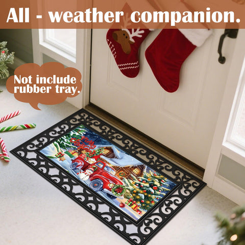 Nuanchu 22x10 inch size fits most doors for practical entrance protection.