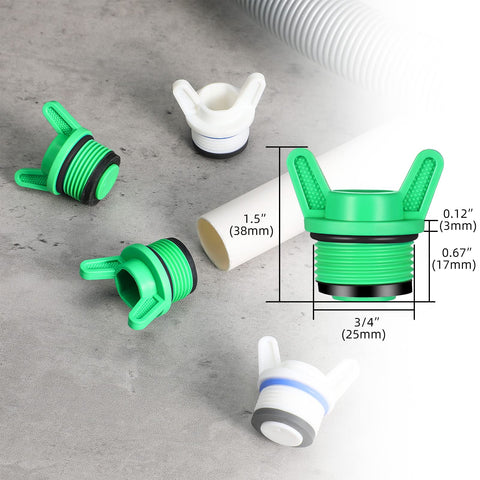 Nuanchu 3/4 npt plug male thread securely blocks leaks during storage