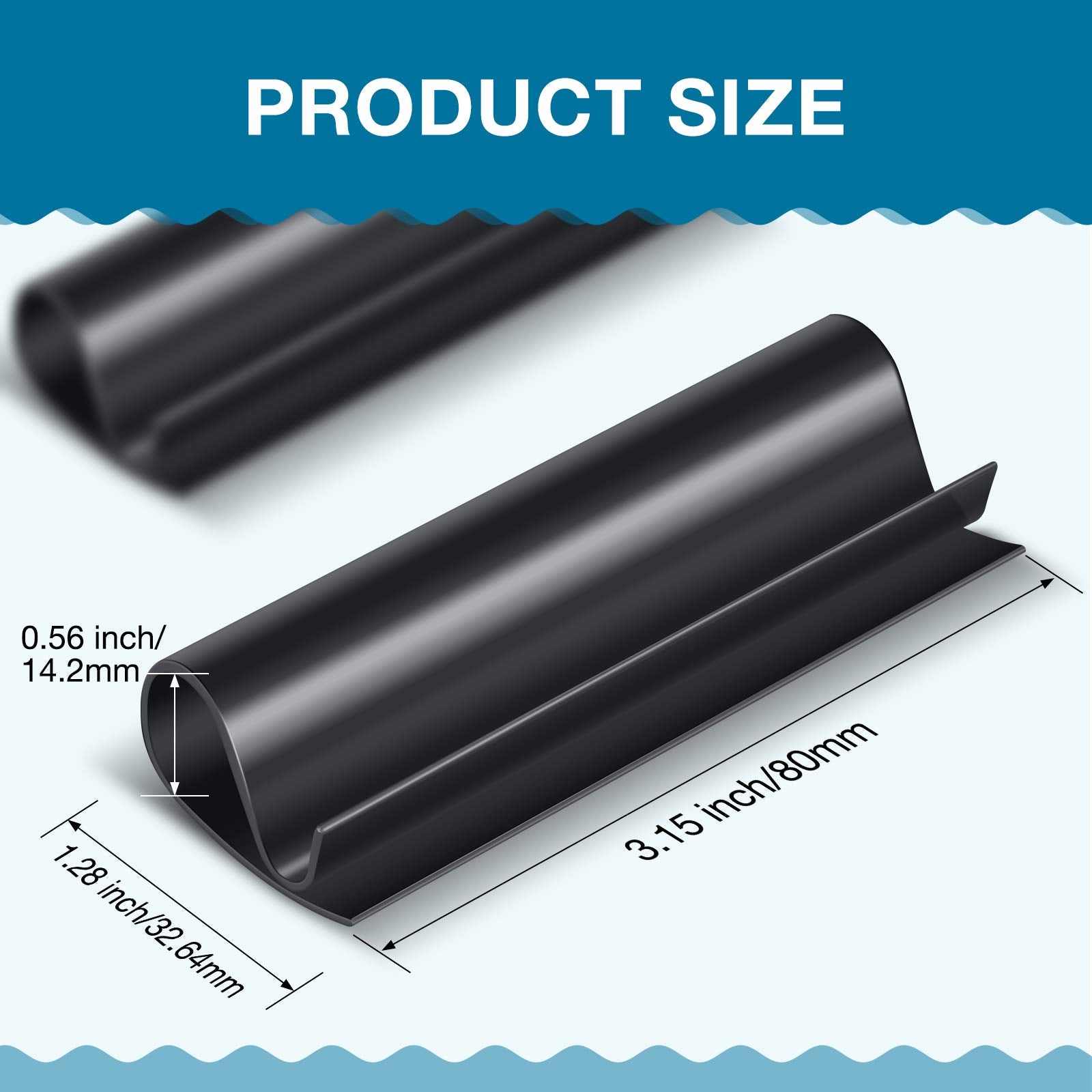 Nuanchu clip assembly secures metal railings for winter protection.