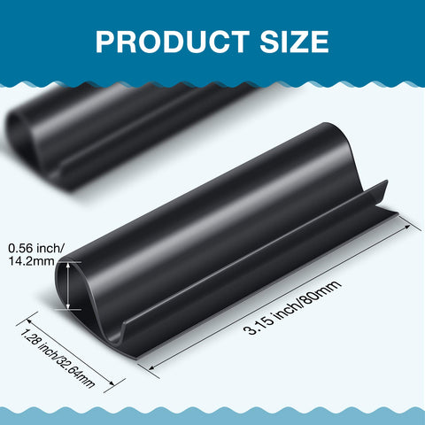 Nuanchu clip assembly secures metal railings for winter protection.