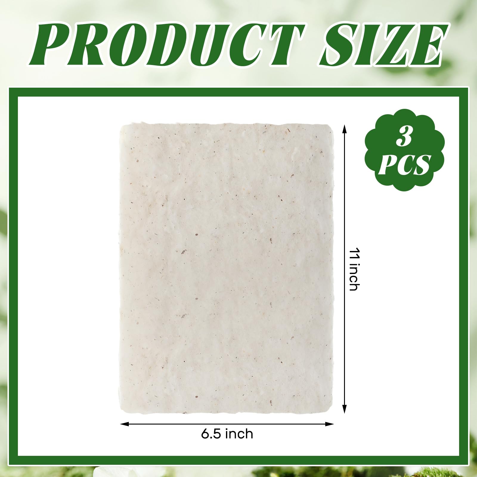 Nuanchu pre-cut nest materials ready for easy bird nesting setup