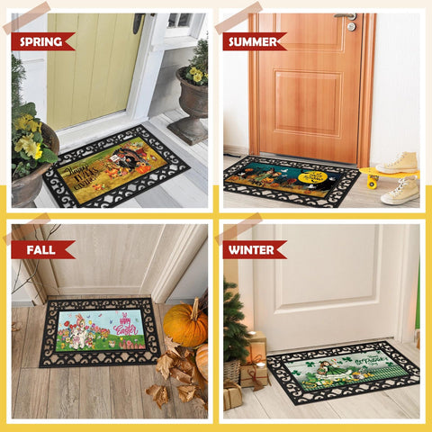Nuanchu diatom mud durable entryway mat endures high traffic