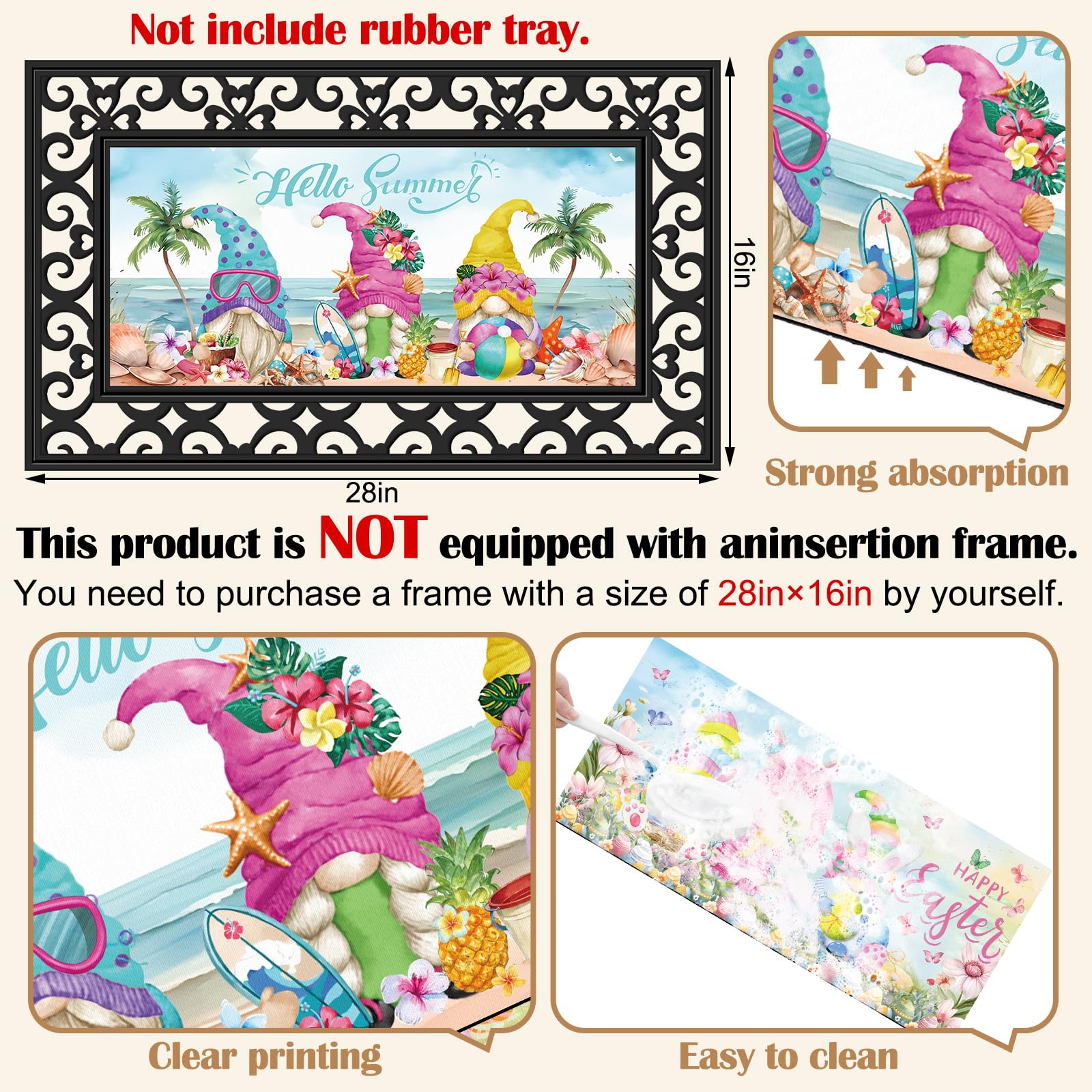 Nuanchu diatom mud mat absorbs moisture and dirt efficiently.