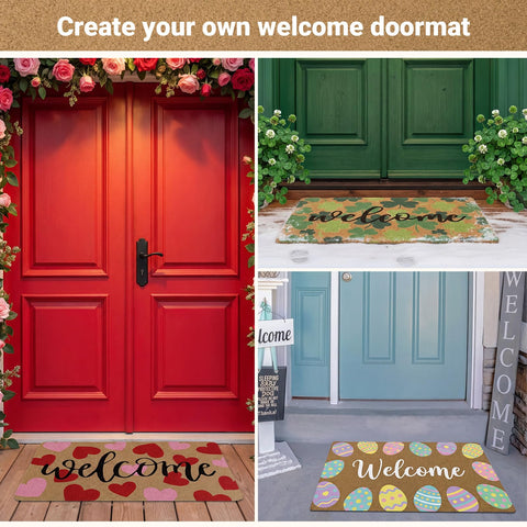 Nuanchu 17x30 mat size for entryways.