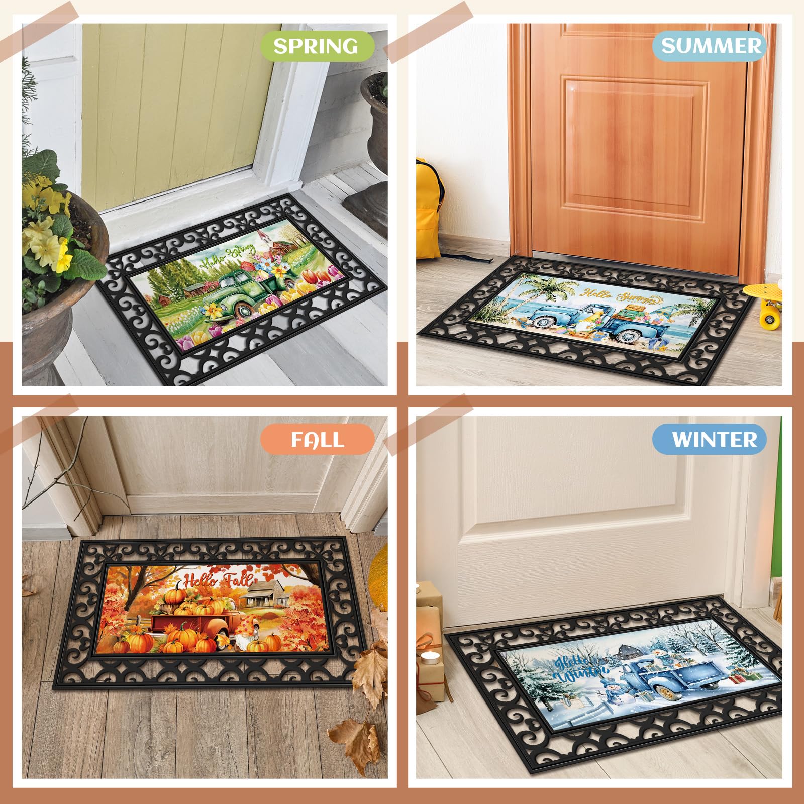 Nuanchu easy-to-swap inserts enhance entry style with practicality.