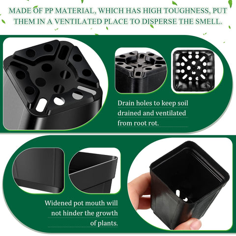 Nuanchu indoor-outdoor plant pots suitable for home garden setups