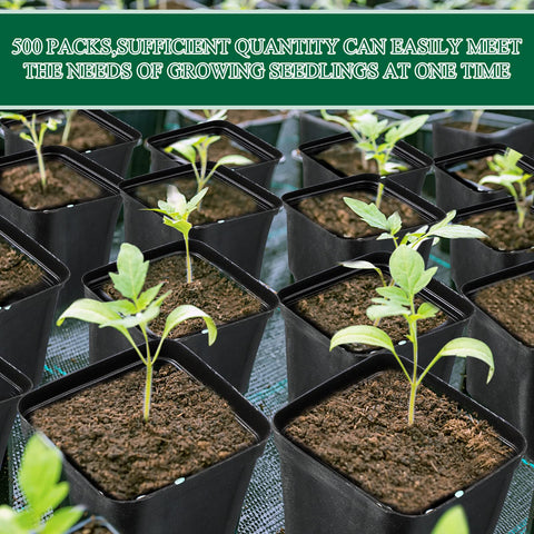 Nuanchu stackable seedling pots saving space when not in use
