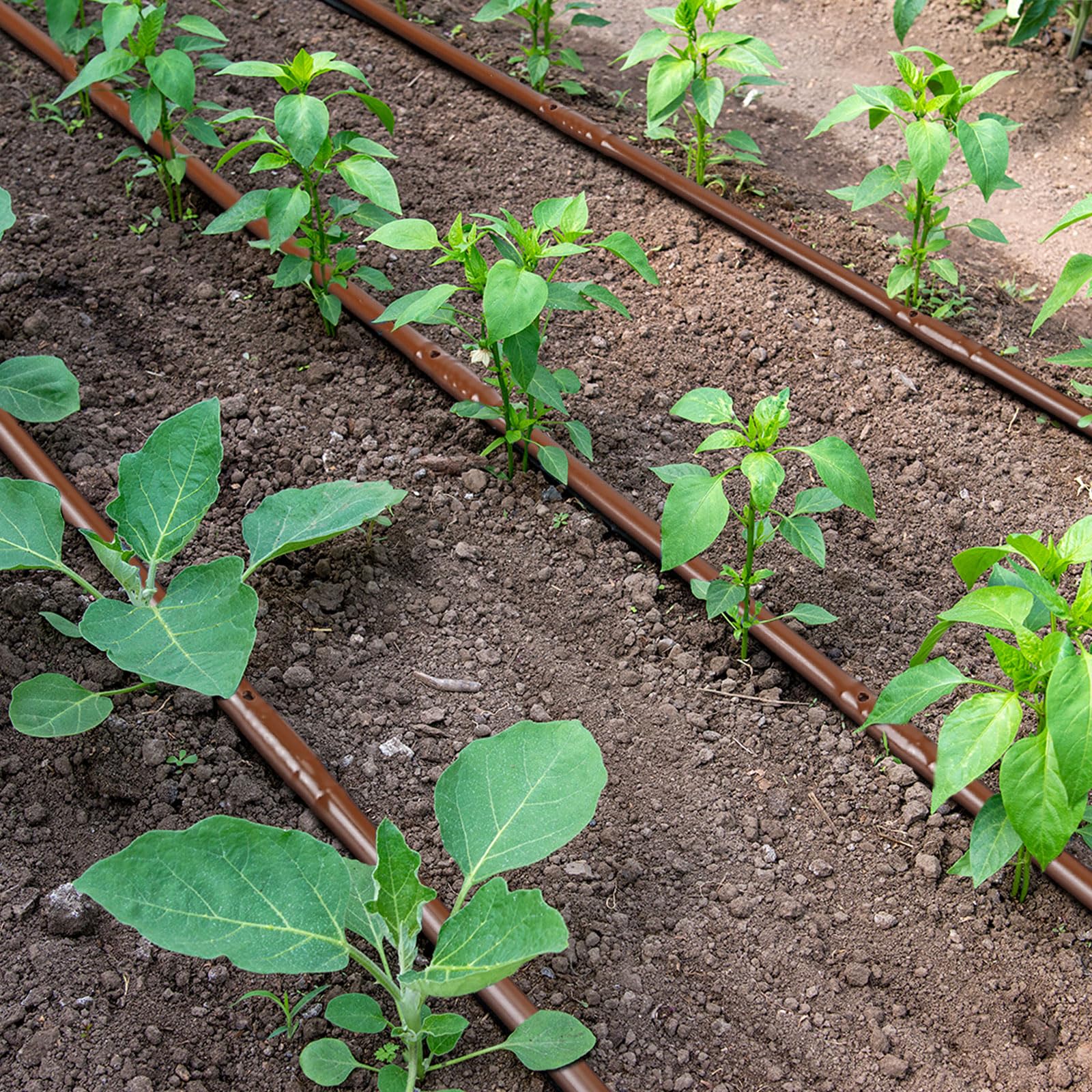 Nuanchu versatile tubing fits greenhouse and garden beds.