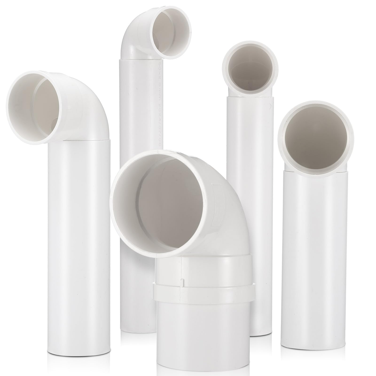 Nuanchu water pipes assembly; modular pipes for flexible frog habitat setup.